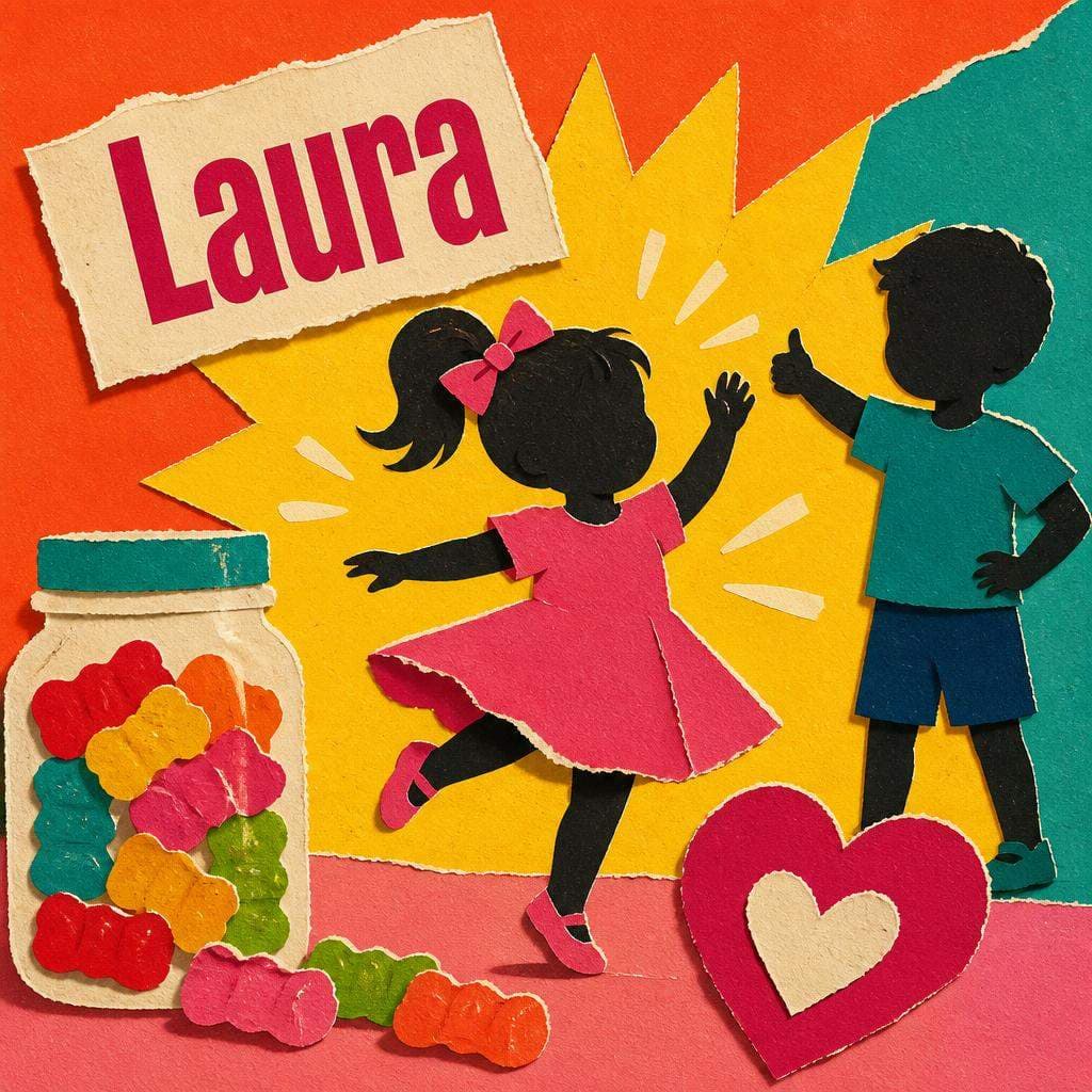 Plakat piosenki Urodzinowa niespodzianka Laury